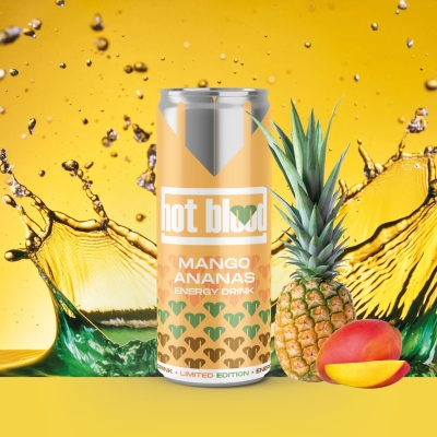 HOTBLOOD ENERGY MANGO PINEAPPLE