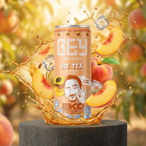 24 X BEY DRINKS ICE TEA PFIRSICH 0,33 L